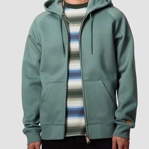 NWT Carhartt WIP Silver Pine Hooded Chase Jacket